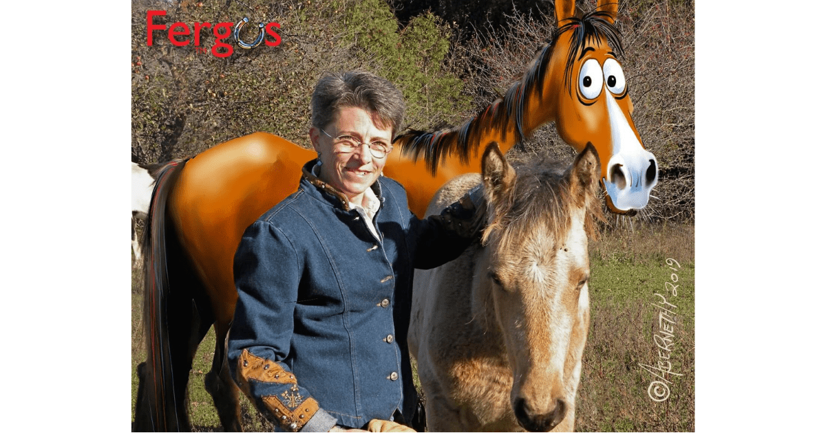 Jean & Fergus the Horse